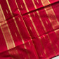 Vegan Silk Saree – Dark Green Handloom Art Silk