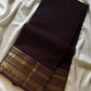 Subtle Weaves | Coffee Brown Kanchi Cotton Saree