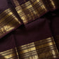 Subtle Weaves | Coffee Brown Kanchi Cotton Saree