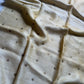 Handloom Matka Silk Saree with Muslin Pallu - Cream