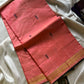 Vegan Silks | Chinnalampattu Saree – Peach & Green