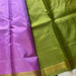 Vegan Silks | Chinnalampattu Saree – Lavender Bloom