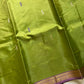 Vegan Silks | Chinnalampattu Saree – Tender Leaf