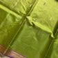 Vegan Silks | Chinnalampattu Saree – Tender Leaf