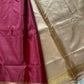 Vegan Silks | Chinnalampattu Saree – Ruby Wine