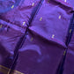 Vegan Silks | Chinnalampattu Saree – Royal Purple