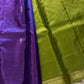 Vegan Silks | Chinnalampattu Saree – Royal Purple