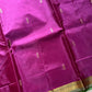 Vegan Silks | Chinnalampattu Saree – Mulberry Pink