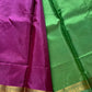 Vegan Silks | Chinnalampattu Saree – Mulberry Pink