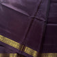 Vegan Silks | Chinnalampattu Saree – Chocolate Brown