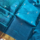 Vegan Silks | Chinnalampattu Saree – Persian Teal