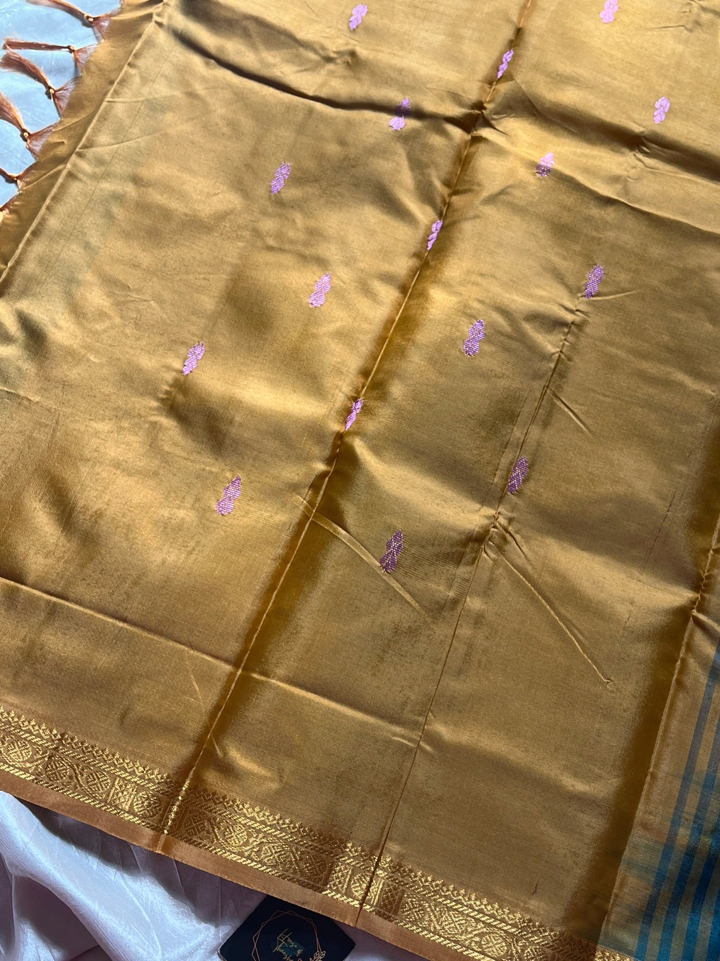 Vegan Silks | Chinnalampattu Saree – Persian Teal