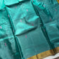 Vegan Silks | Chinnalampattu Saree – Turquoise Teal