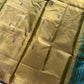 Vegan Silks | Chinnalampattu Saree – Turquoise Teal