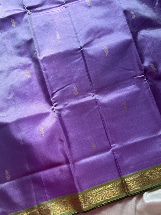 Vegan Silks | Chinnalampattu Saree – Lavender