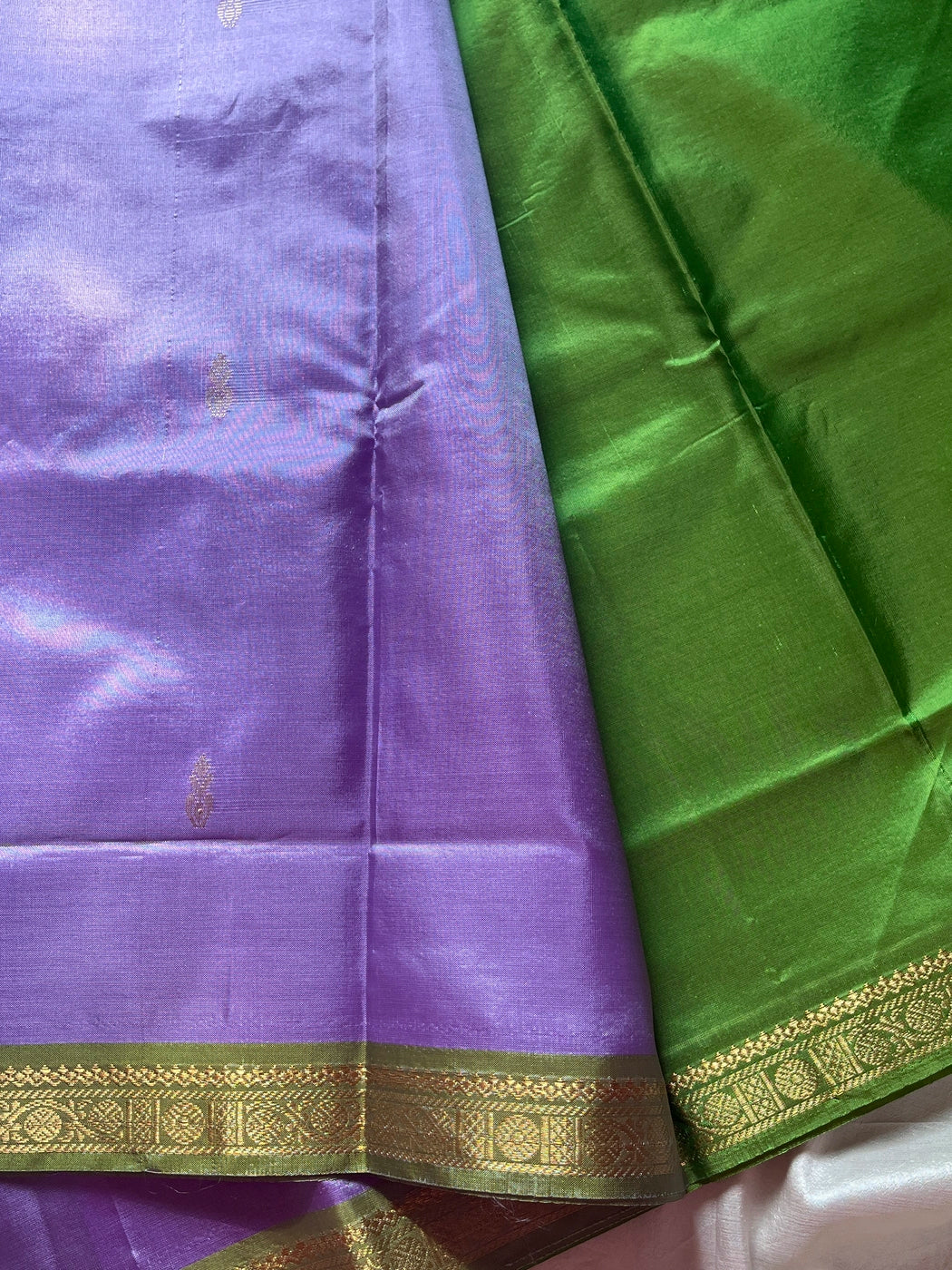 Vegan Silks | Chinnalampattu Saree – Lavender