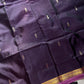 Vegan Silks | Chinnalampattu Saree – Jamun Purple