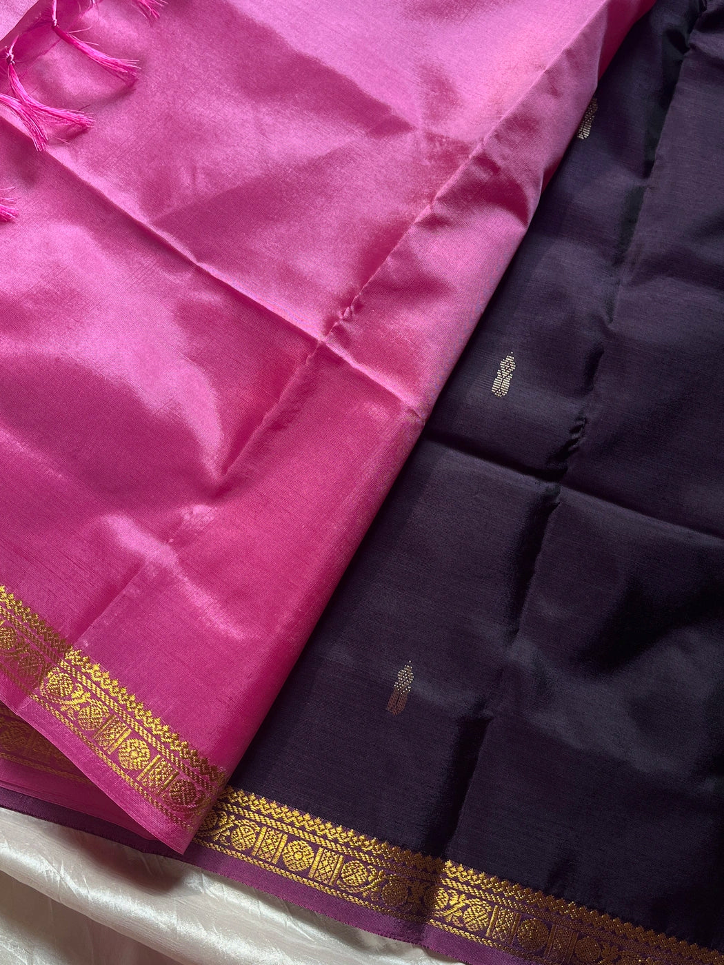 Vegan Silks | Chinnalampattu Saree – Jamun Purple