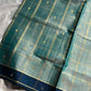 Vegan Weaves – Pastel Checked Handloom Art Silk Saree