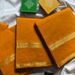 Zari Edition | Mango Yellow Kanchi Cotton Saree