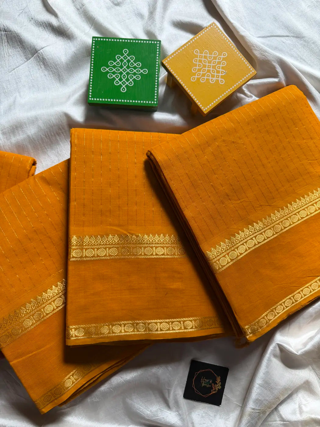 Zari Edition | Mango Yellow Kanchi Cotton Saree