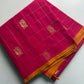 Throne Edit – Pink Kanchi Cotton Saree