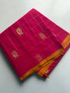 Throne Edit – Pink Kanchi Cotton Saree