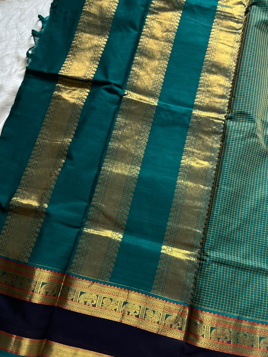 Mercerised Kanchi Cotton - Teal Sapphire