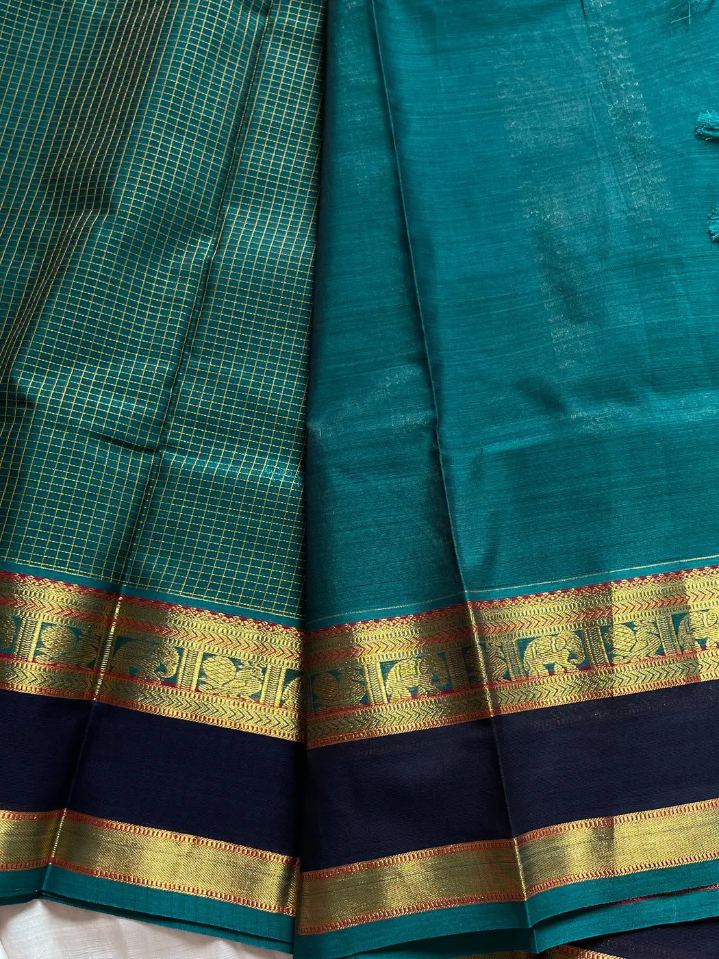 Mercerised Kanchi Cotton - Teal Sapphire
