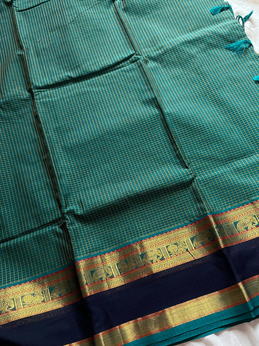 Mercerised Kanchi Cotton - Teal Sapphire