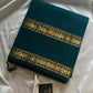 Subtle Weaves | Peacock Green Kanchi Cotton Saree