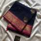 Mercerised Kanchi Cotton - Dark Blue