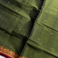 Vegan Silk Saree – Mehandi Green Handloom Silk