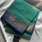 Mercerised Kanchi Cotton - Pastel Green & Blue