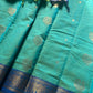 Mercerised Kanchi Cotton - Pastel Green & Blue