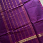Zari Edition | Violet Kanchi Cotton Saree