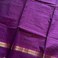 Zari Edition | Violet Kanchi Cotton Saree