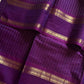 Zari Edition | Violet Kanchi Cotton Saree