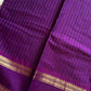 Zari Edition | Violet Kanchi Cotton Saree