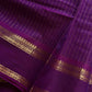 Zari Edition | Violet Kanchi Cotton Saree