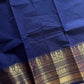 Subtle Weaves | Navy Blue Kanchi Cotton Saree