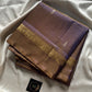 Vegan Silks | Chinnalampattu Saree – Amethyst Mist