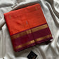 Vegan Silks | Chinnalampattu Saree – Orange
