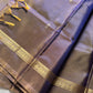 Vegan Silks | Chinnalampattu Saree – Amethyst Mist