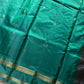 Vegan Silks | Chinnalampattu Saree – Deep Pink & Green