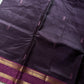 Vegan Silks | Chinnalampattu Saree – Deep Aubergine