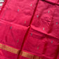 Vegan Silks | Chinnalampattu Saree – Green & Pink