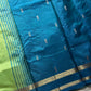 Vegan Silks | Chinnalampattu Saree – Green & SkyBlue
