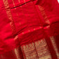 Subtle Weaves | Red Kanchi Cotton Saree
