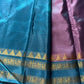Vegan Silks | Chinnalampattu Saree – Lilac Mist